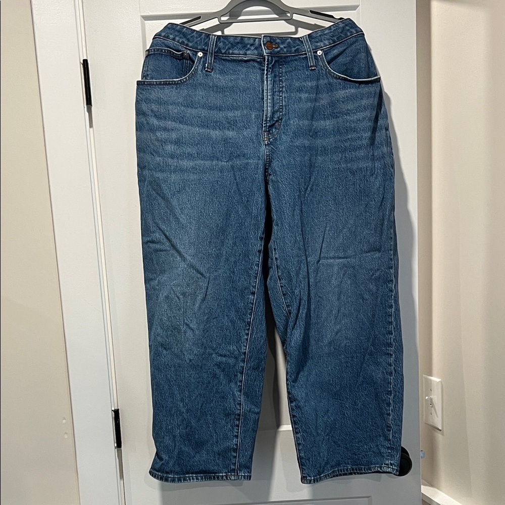 Madewell Women's Blue Ankle Jeans